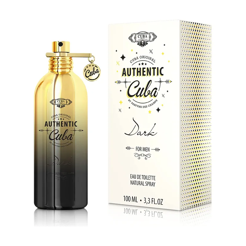 Cuba Paris Authentic Dark Man Edt 100 Ml