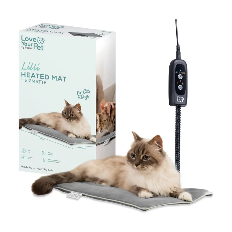 Beurer Love Your Pet Colchoneta térmica Talla S «Lilli» para Perros y Gatos