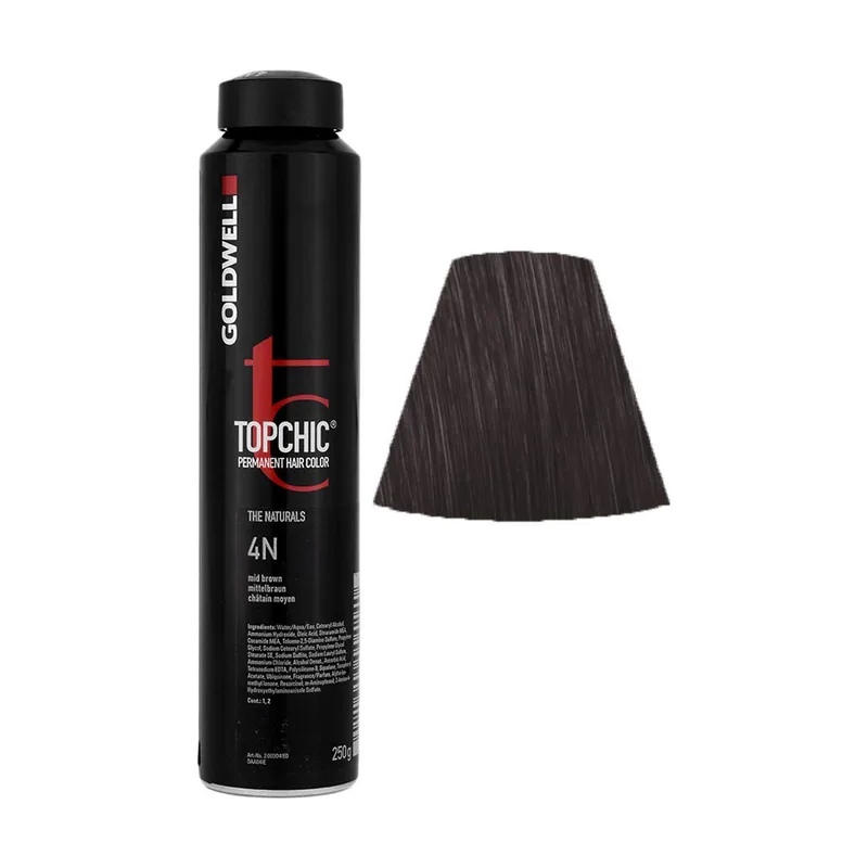 Goldwell Topchic The Naturals coloración del cabello Marrón 250 ml