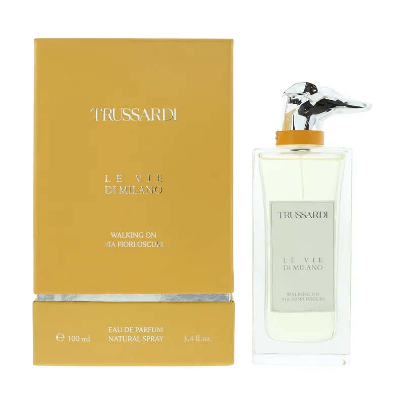 Trussardi walking on via fiori oscuri eau de parfum spray