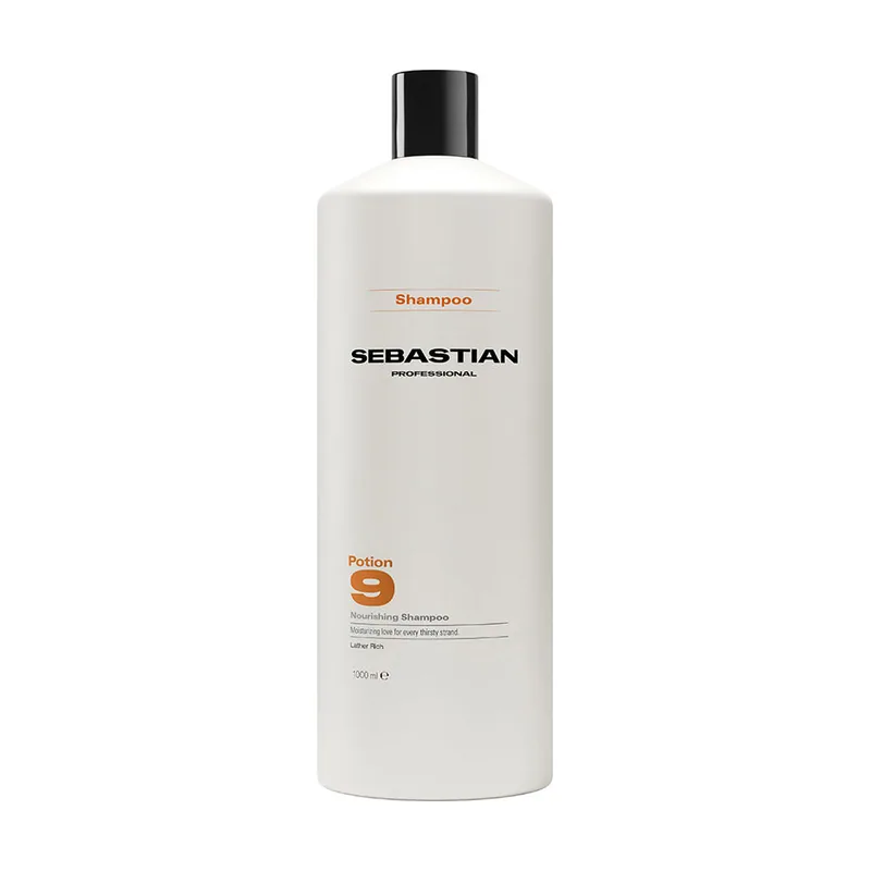 Sebastian Professionals POTION 9 champú nutritivo e hidratante profesional limpieza y suavidad irresistible 1000 ml