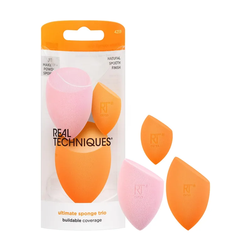 Real Techniques Ultimate Makeup Sponge Blend and Setting Trio