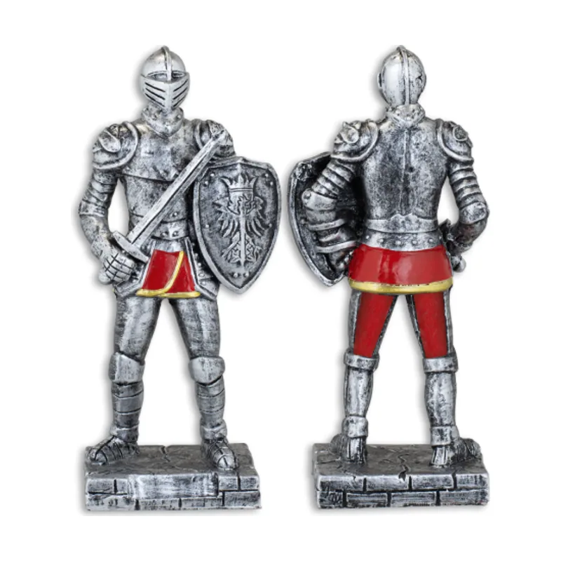Tole10 Imperial Figura Resina Armadura Con Espada 18 Cm