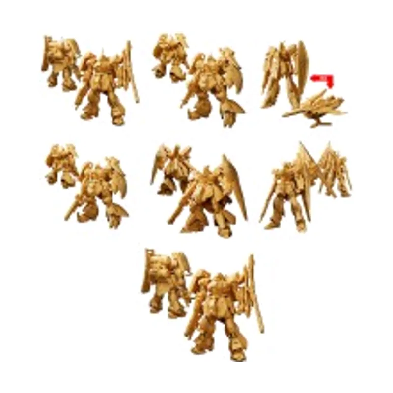 Candy BANDAI Figura Gundam Artifact Surtido 5CM