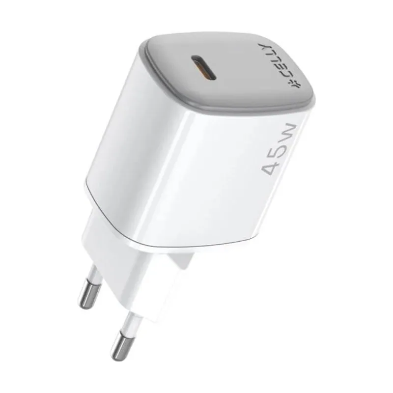 Cargador de Pared USB-C 45W con Tecnología GAN