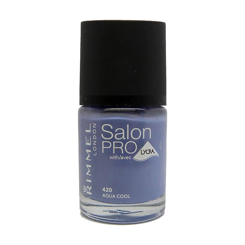 Rimmel London Nail Polish Salon PRO Aqua Cool 420