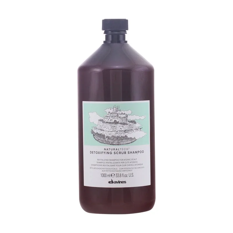 Davines natural tech detoxifying scrub shampoo 1000 ml