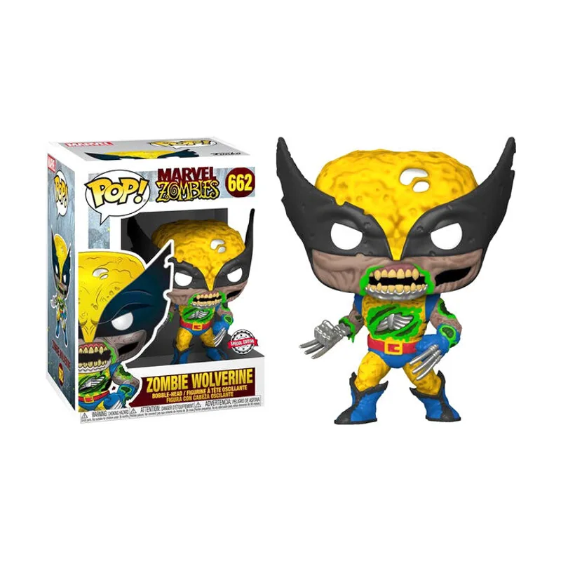 Star Mask Figura Marvel Zombie Wolverine Exclusive 25cm Muñecos cabezones