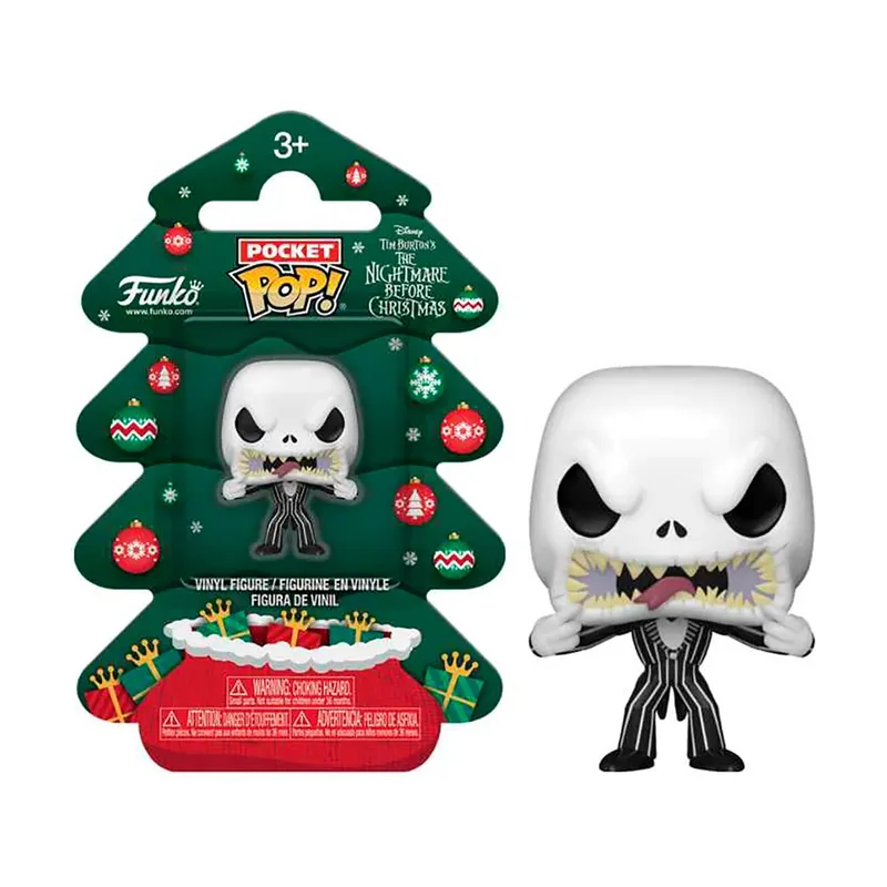 Pocket pop surprise seasonal holiday tree jack skellington