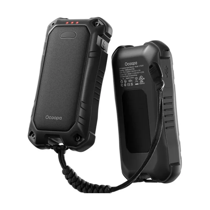 UT4 Extreme 2x5000mAh calentadores de manos con función powerbank USB-C