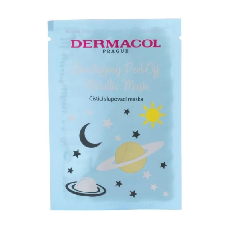 Dermacol Beautifying Peel-Off Metallic Mask Cleansing 15 ml