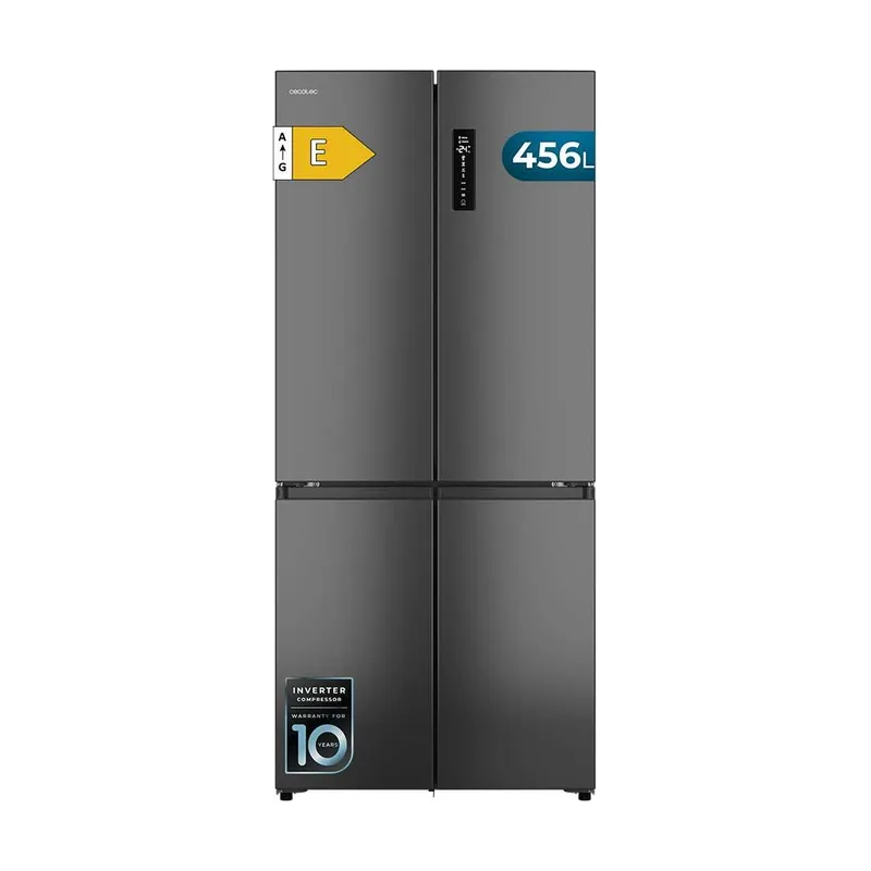 Cecotec Frigorífico 4 Puertas Semi-Integrable Total No Frost Bolero CoolMarket 4D 456 SBI