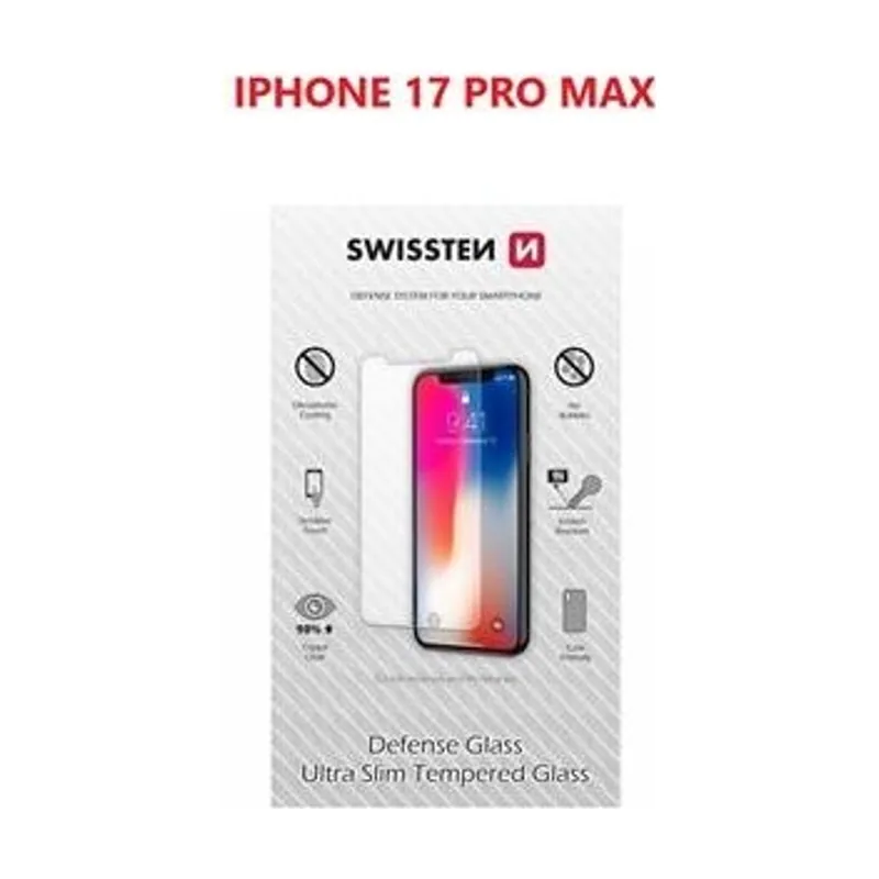 Swissten Vidrio templado para apple iphone 17 pro max re 2,5d
