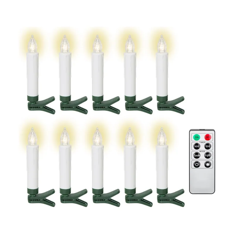 GooBay Set de 10 velas