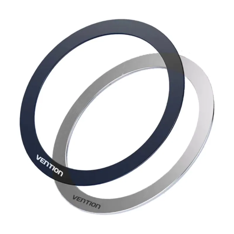 Vention Pack 2 pegatinas universales para anillos de metal magnéticos kqob0 compatible