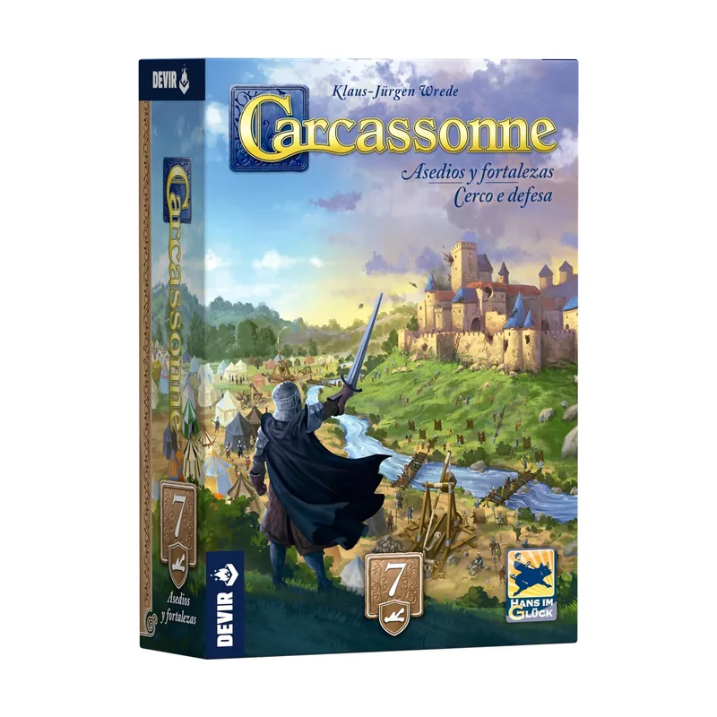 Devir Carcassonne Asedios y Fortalezas