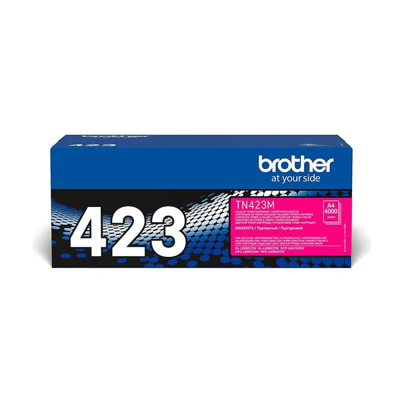 Brother TN-423M cartucho de tóner 1 pieza s Magenta