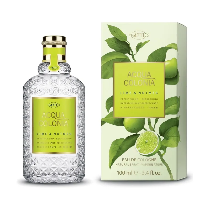 4711 Mäurer & wirtz acqua colonia lime & nutmeg eau de cologne spray