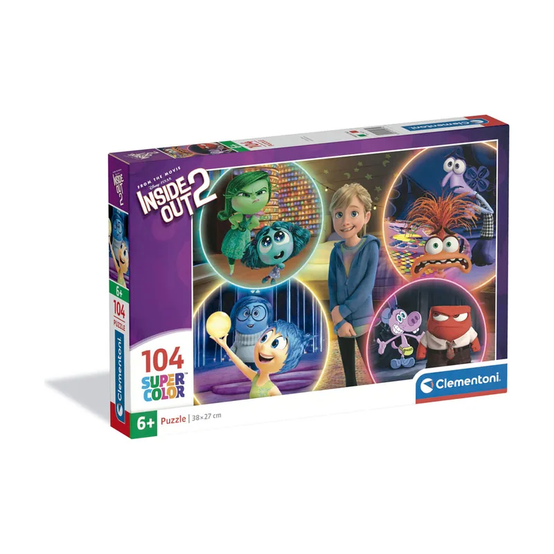 Clementoni Puzzle del reves 2 disney pixar 104pzs
