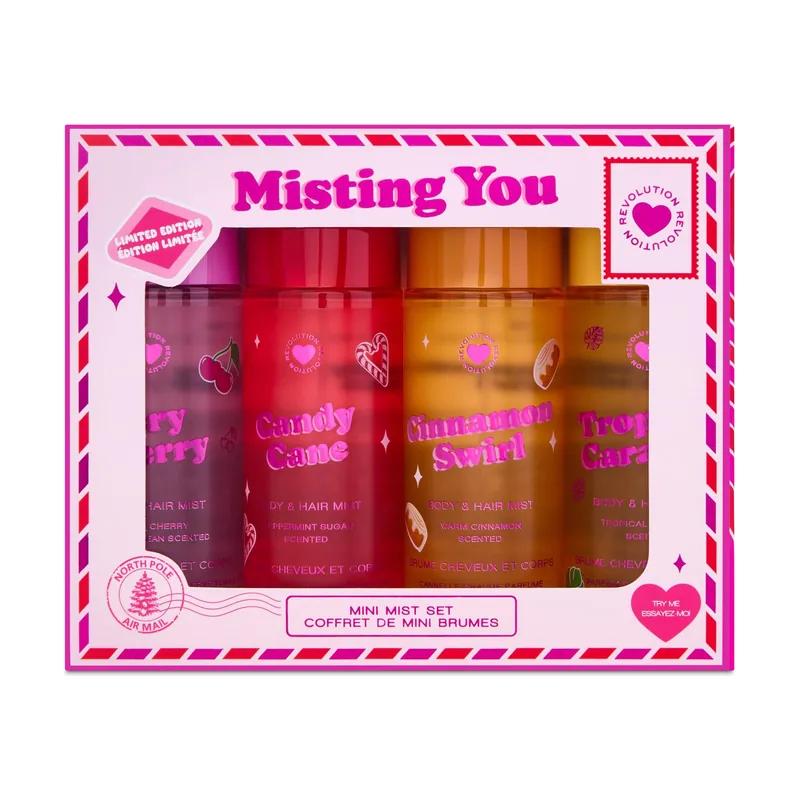 Makeup Revolution I Heart Revolution Misting You Mini Body Set Regalo