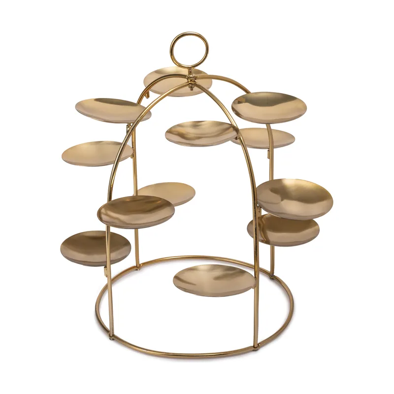 Artesà Árbol de servir canapé de latón