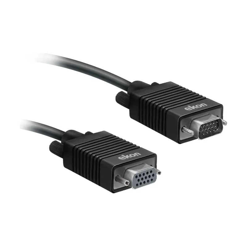 Ekon Cable VGA macho hembra 1,5 metros VGA 15 pines