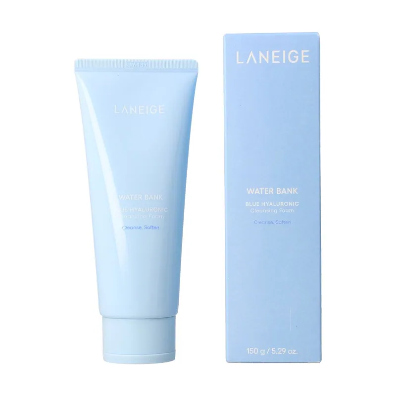 Laneige WATER BANK espuma limpiadora hialurónica azul 150 gr