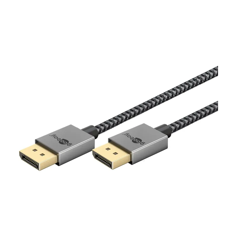 Cable DisplayPort 2.1 ultrafino de 1m