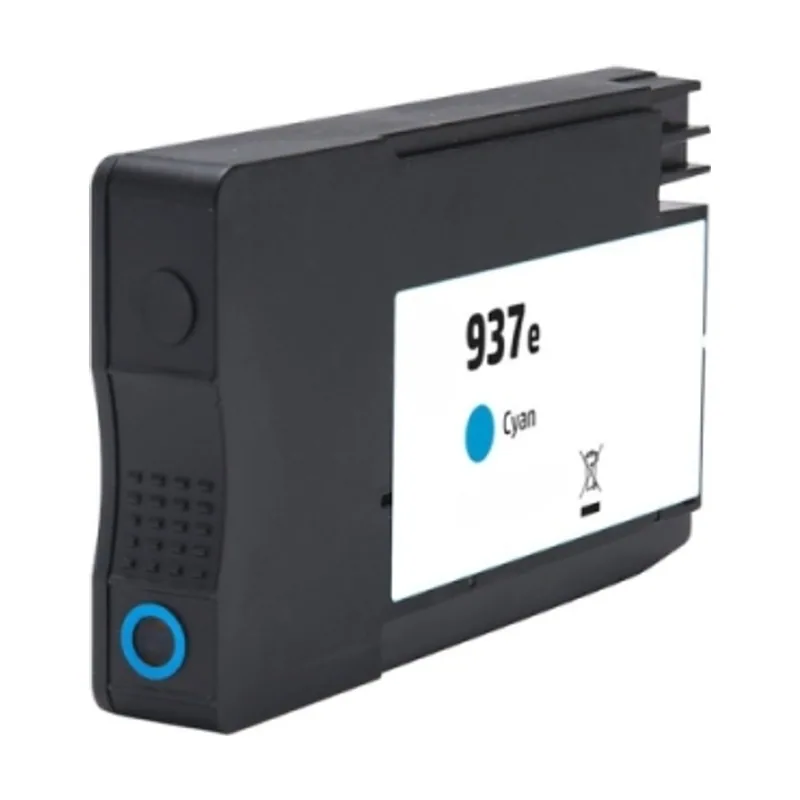 HP 937e xl cyan cartucho de tinta pigmentada generico