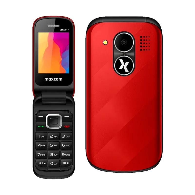 Maxcom Comfort MM815L 2G 6,1 cm 90 g Rojo para personas mayores