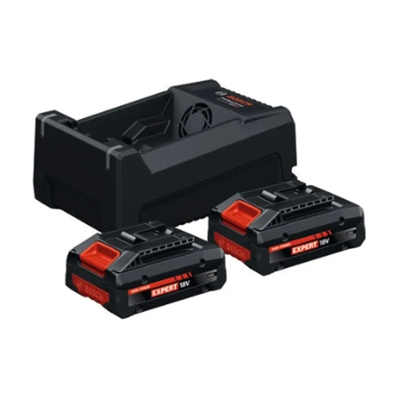 Bosch Set básico de alta potencia EXPERT 18V System EXBA18V-40 combinado con cargador GAL 12V/18-80 hasta 2000 W potencia máxima