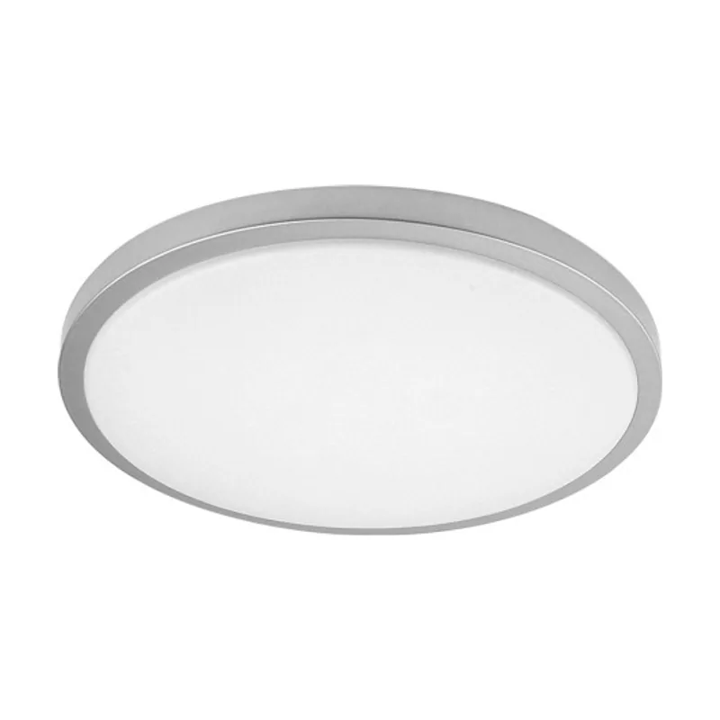 Abrila Plafon kirat 60w 3000-4000-6500k blanco/plata 5880lm 8x49x49cm c/remoto y reg.intensidad
