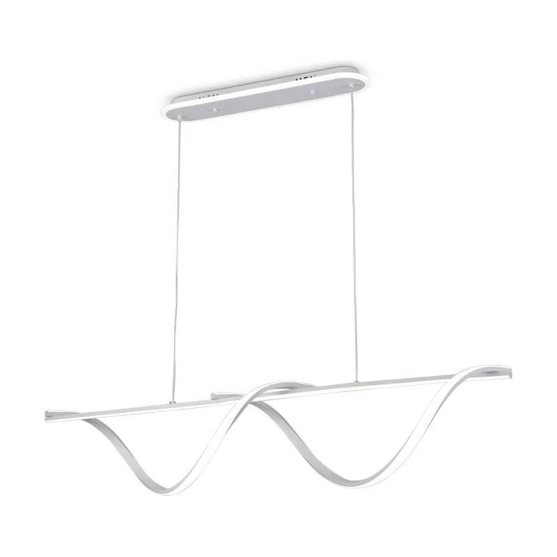 Abrila Colgante house blanco 125w 3000-4000-6000k 5694lm c/luz ambiente remoto y reg.intensidad regx110x15cm