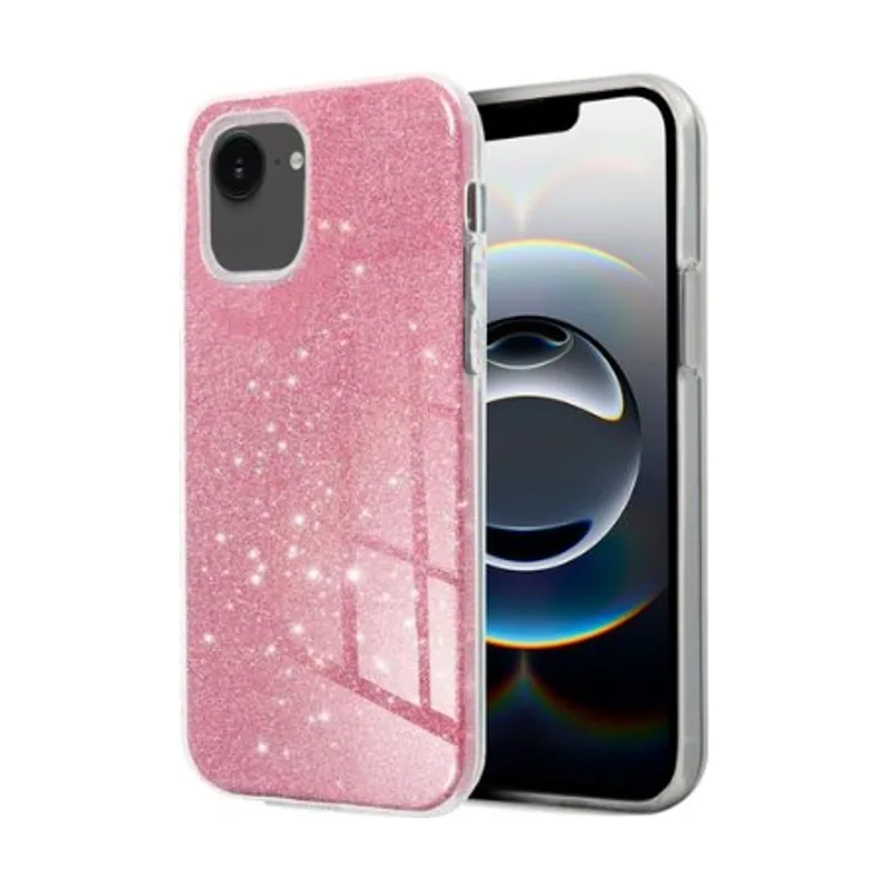 Cool Funda iphone 16e glitter rosa 0 cl8434847079394
