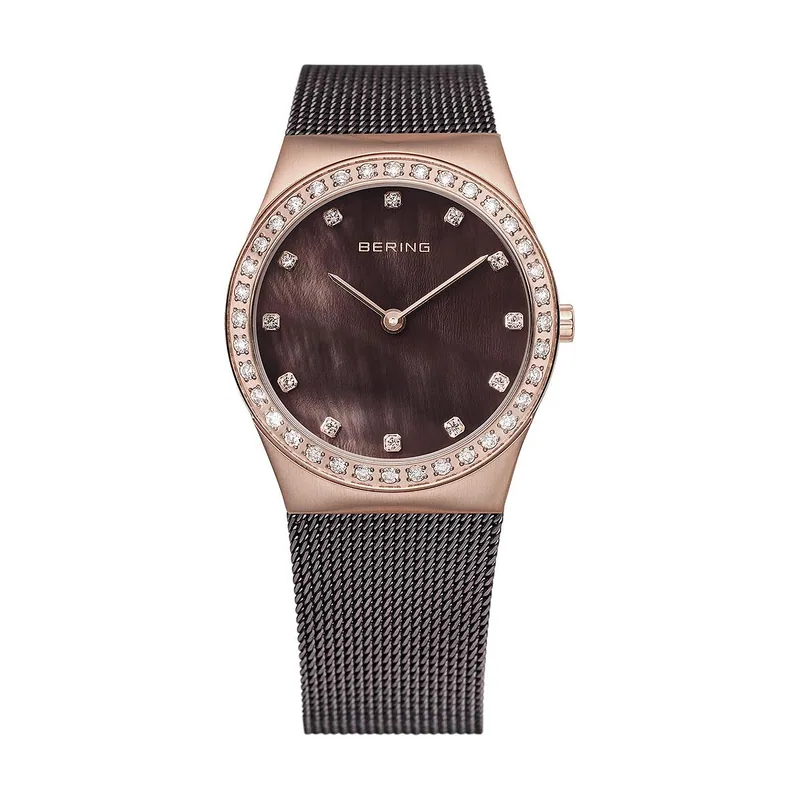 Mujer Análoga Cuarzo Reloj de pulsera de colección con Acero inoxidable Pulsera und Cristal de zafiro