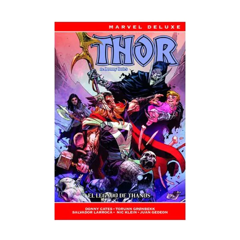 Thor de donny cates 03. el legado de thanos marvel deluxe