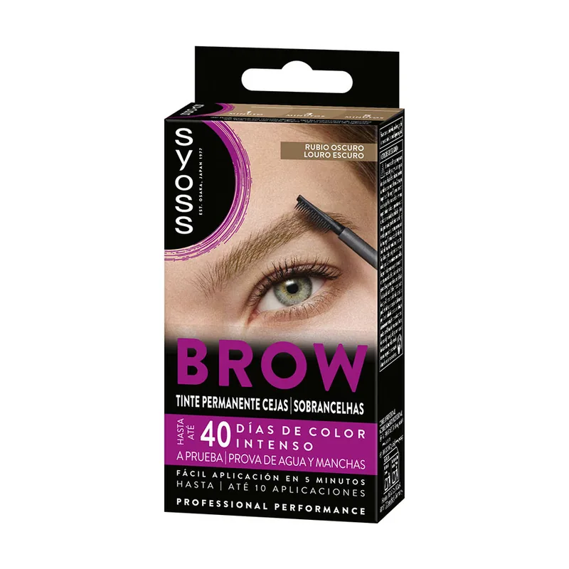 Syoss Brow Tinte para Cejas Rubio Oscuro 1 x 10 ml