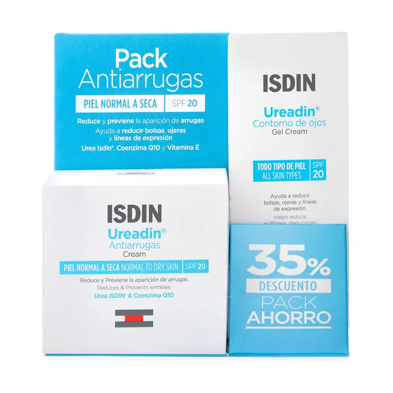ISDIN Ureadin® Crema AntiarrugasISDIN Ureadin® Pack de Crema Antiarrugas + Contorno de Ojos