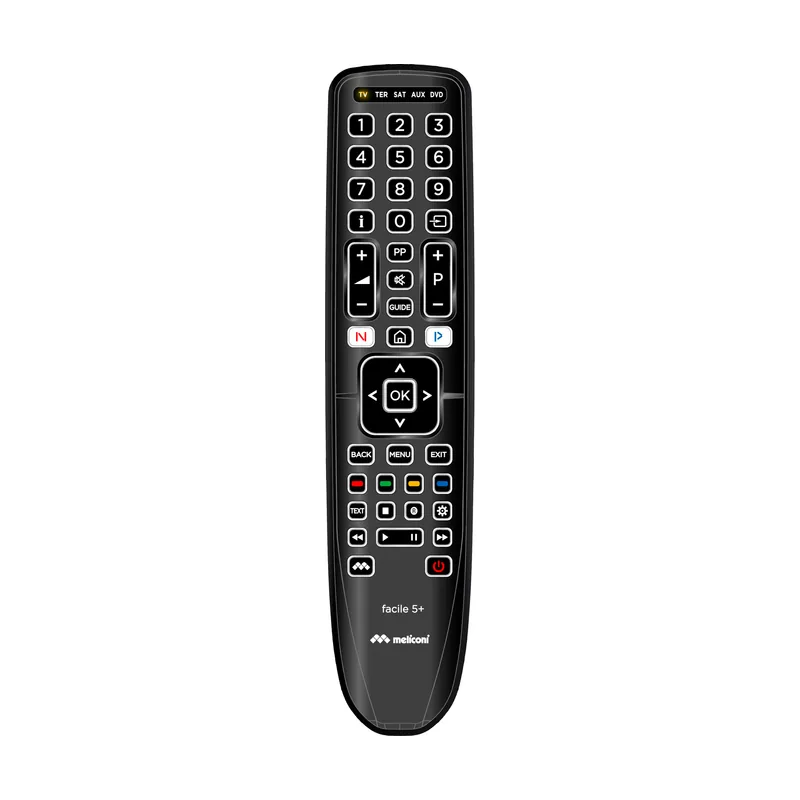 Meliconi Gumbody Facile 5+ mando a distancia DVD/Blu-ray