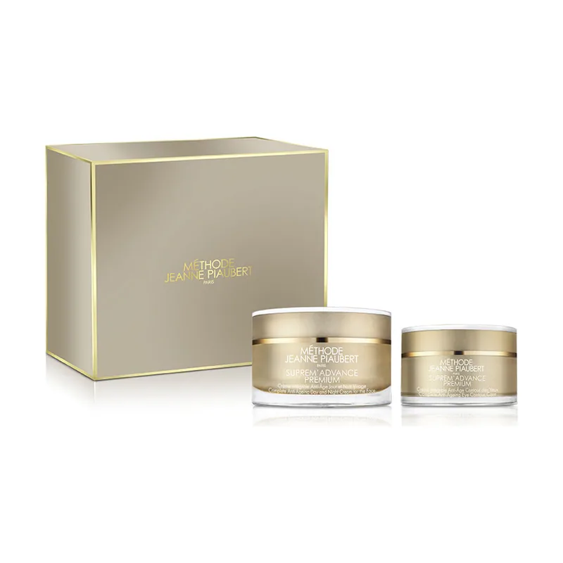 Jeanne Piaubert SUPREM’ADVANCE Premium Crema Antiedad DÍA Y Noche Estuche 2 pz