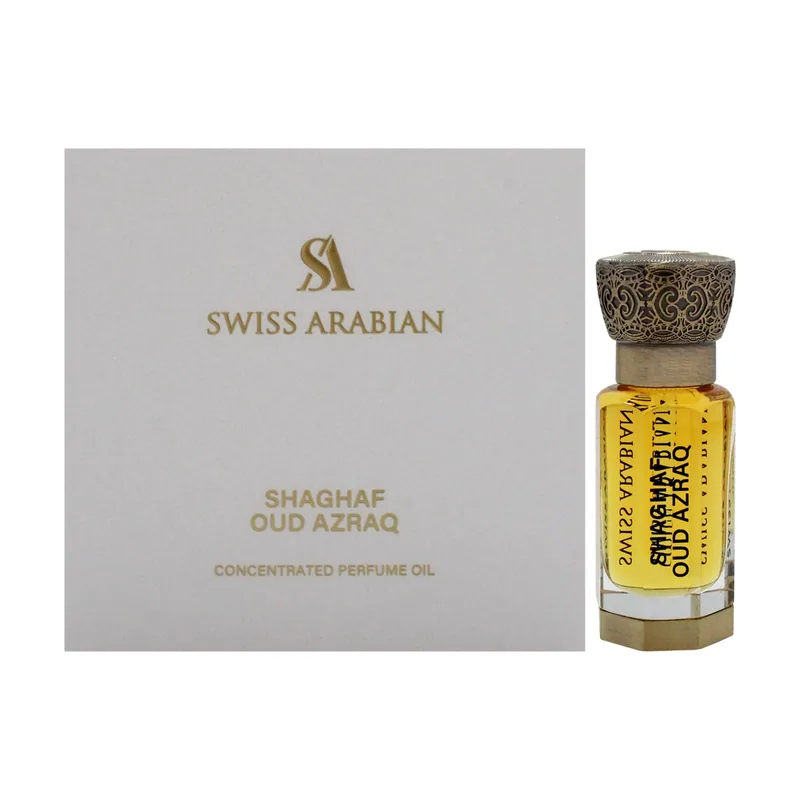 Swiss Arabian Shaghaf Oud Azraq Aceite de Perfume Concentrado Unisex