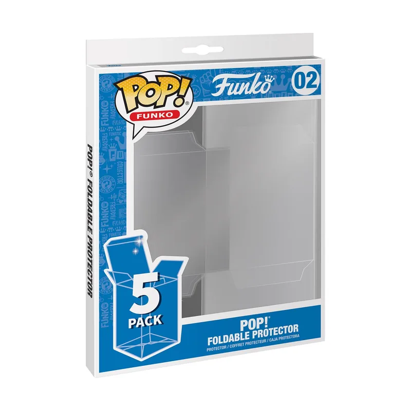 Funko 5 Pack Foldable Pop! Protector Non-UV