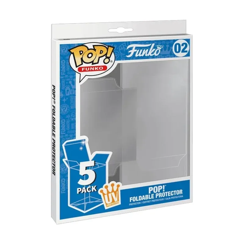 5 Pack Foldable Pop! Protector Non-UV