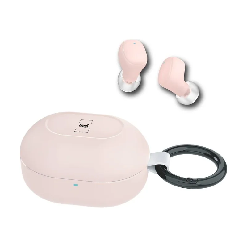 Sami Auric. buds lite tws rosa mini llavero 25mah