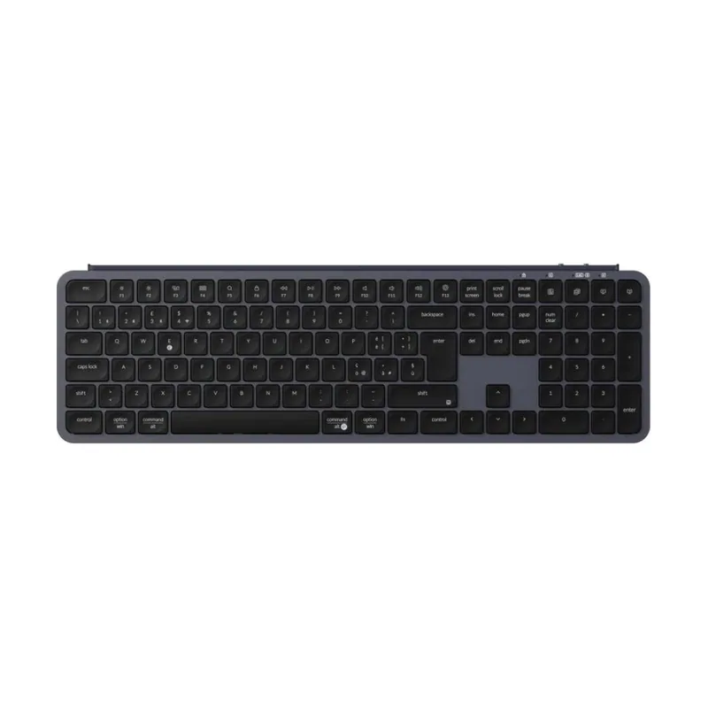 Keychron Teclado inalámbrico B6 Pro Ultra Delgado Full Size Layout Italiano ISO QWERTY