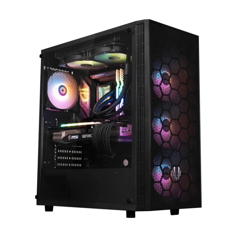 Bitfenix Caja semitorre atx hades f-rgb