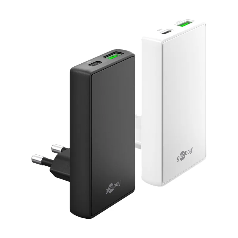 GooBay Cargador USB C Plano GAN de 65 W