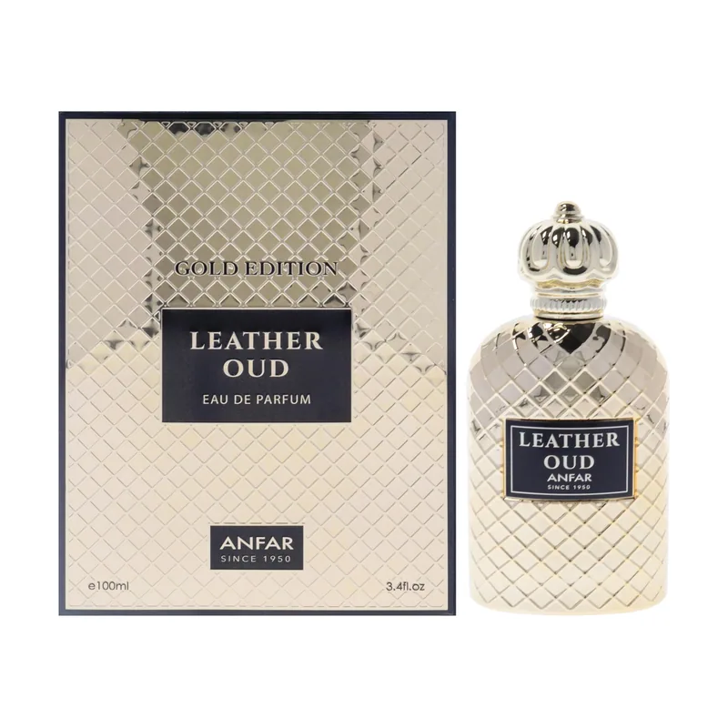 Anfar Leather Oud Gold Edition by for Men