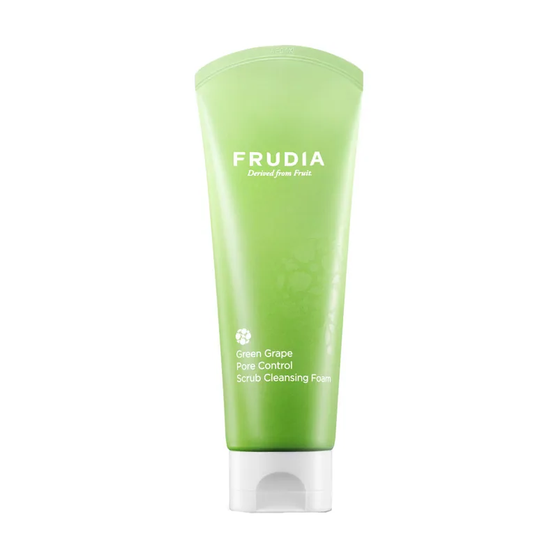 Green Grape Pore Control Scrub Cleansing Foam Espuma limpiadora Mujeres 145 ml