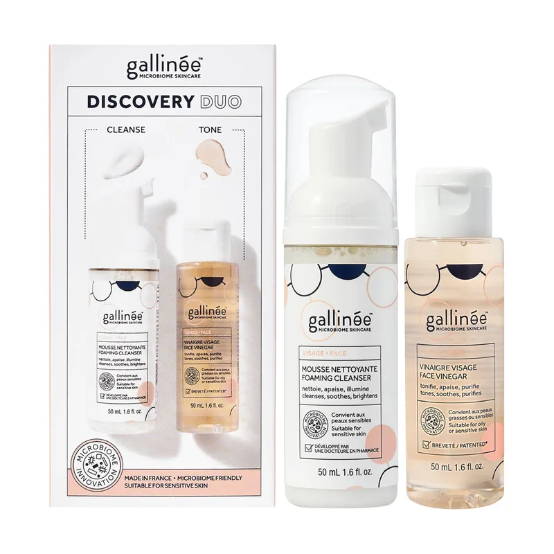 Gallinee Duo set microbiome skincare